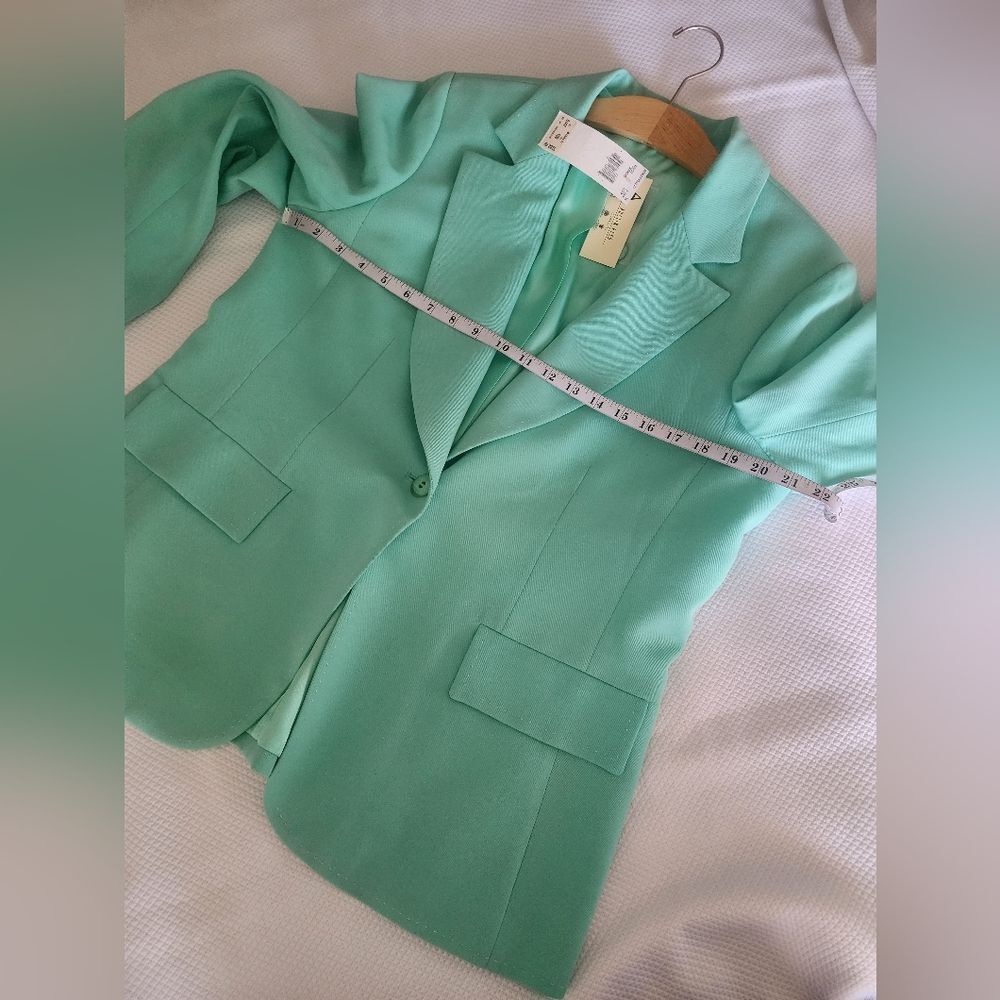 Austin Reed Wool Mint Green Blazer New With Tags - Picture 9 of 15